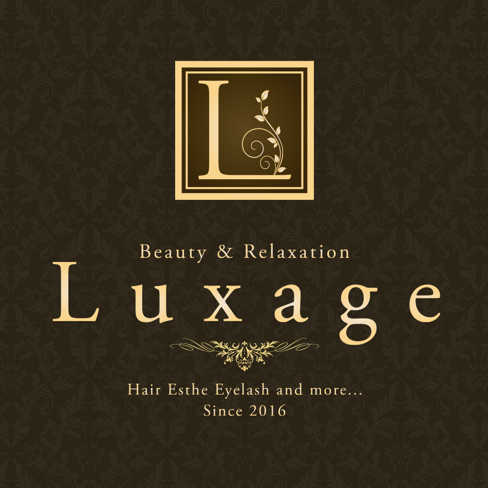 美容室『Luxage』様のロゴデザイン