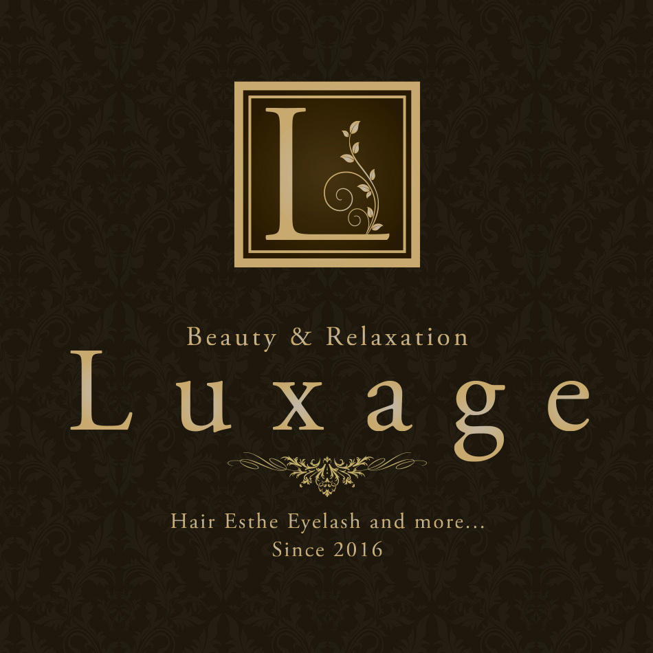 美容室『Luxage』様のロゴデザイン