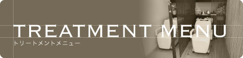 treatment menu